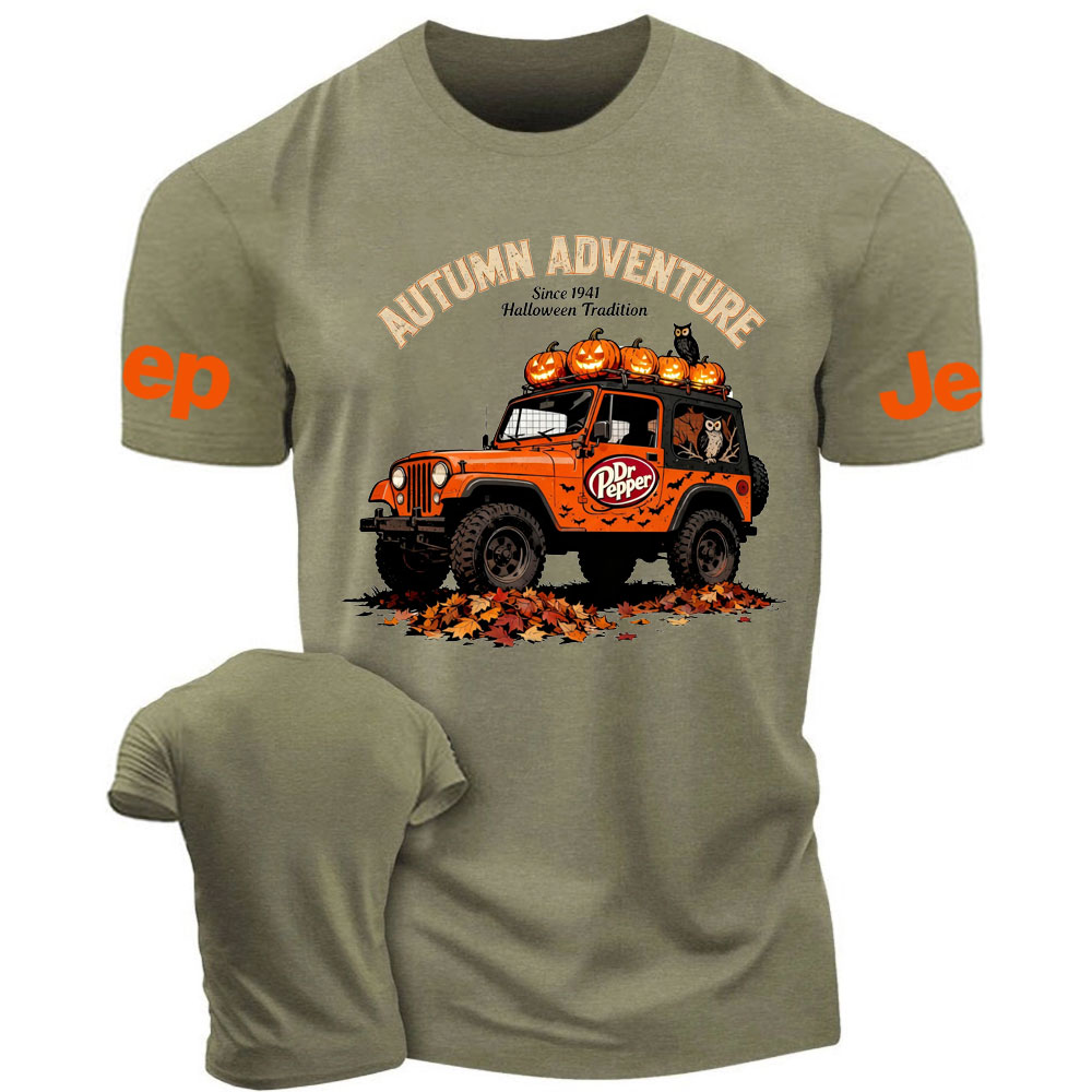 Autumn Advanture Since 1941 Halloween Tradition Nostalgic Soda Jp T-Shirt