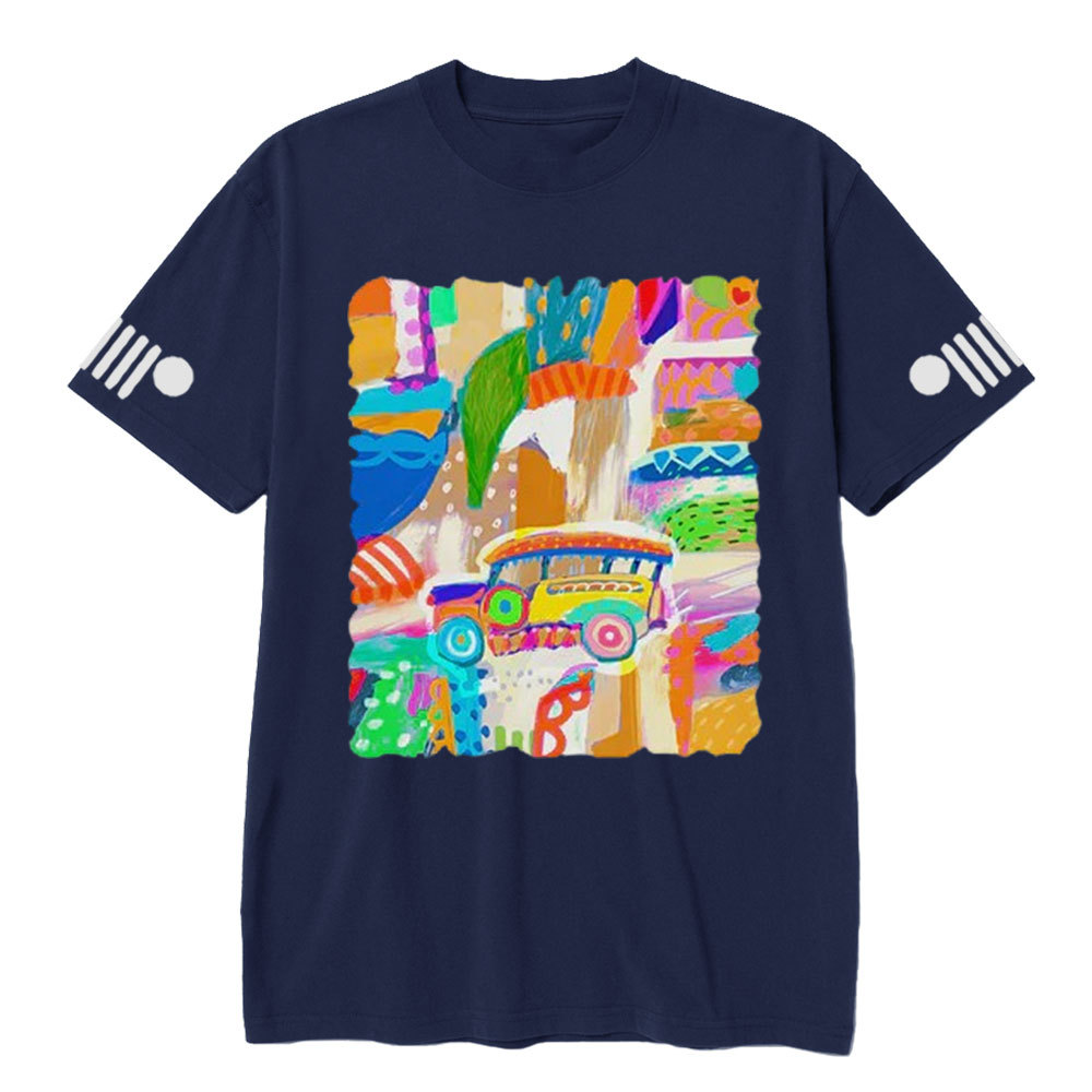 Abstract Jp Colorful T-Shirt