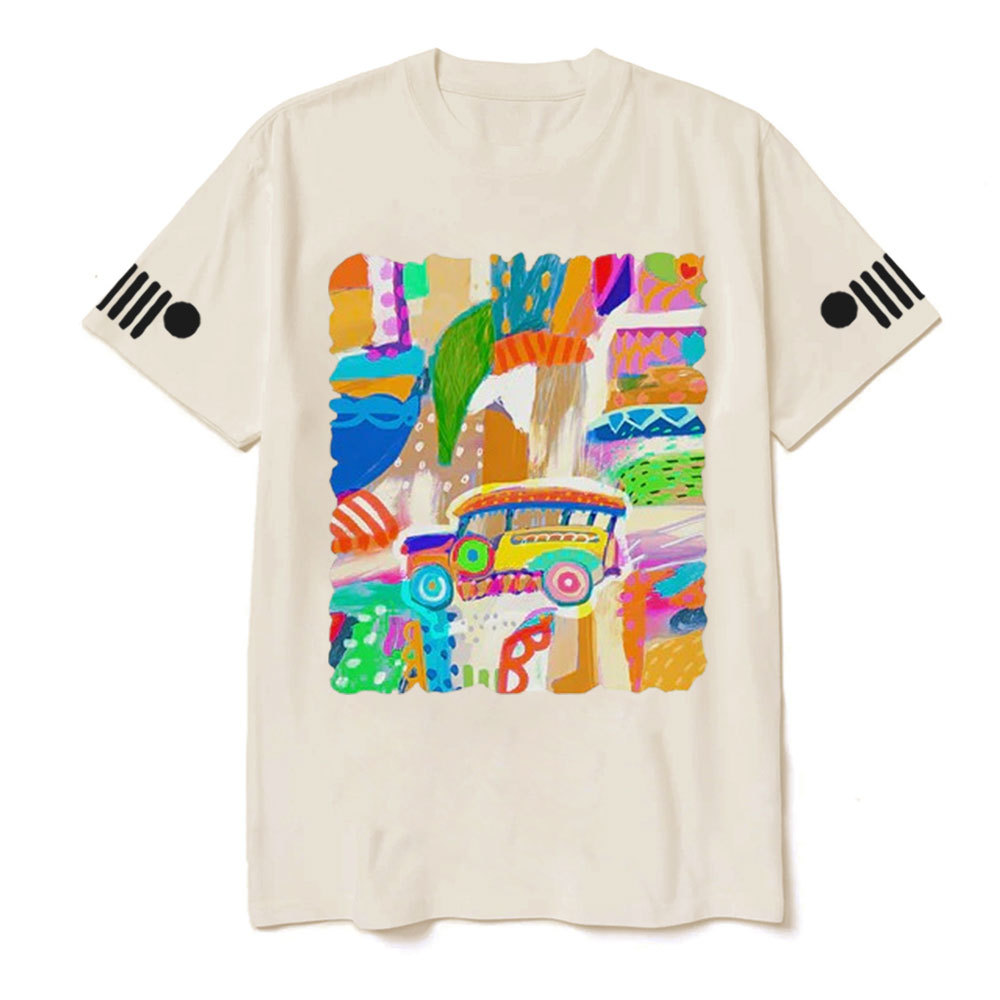 Abstract Jp Colorful T-Shirt