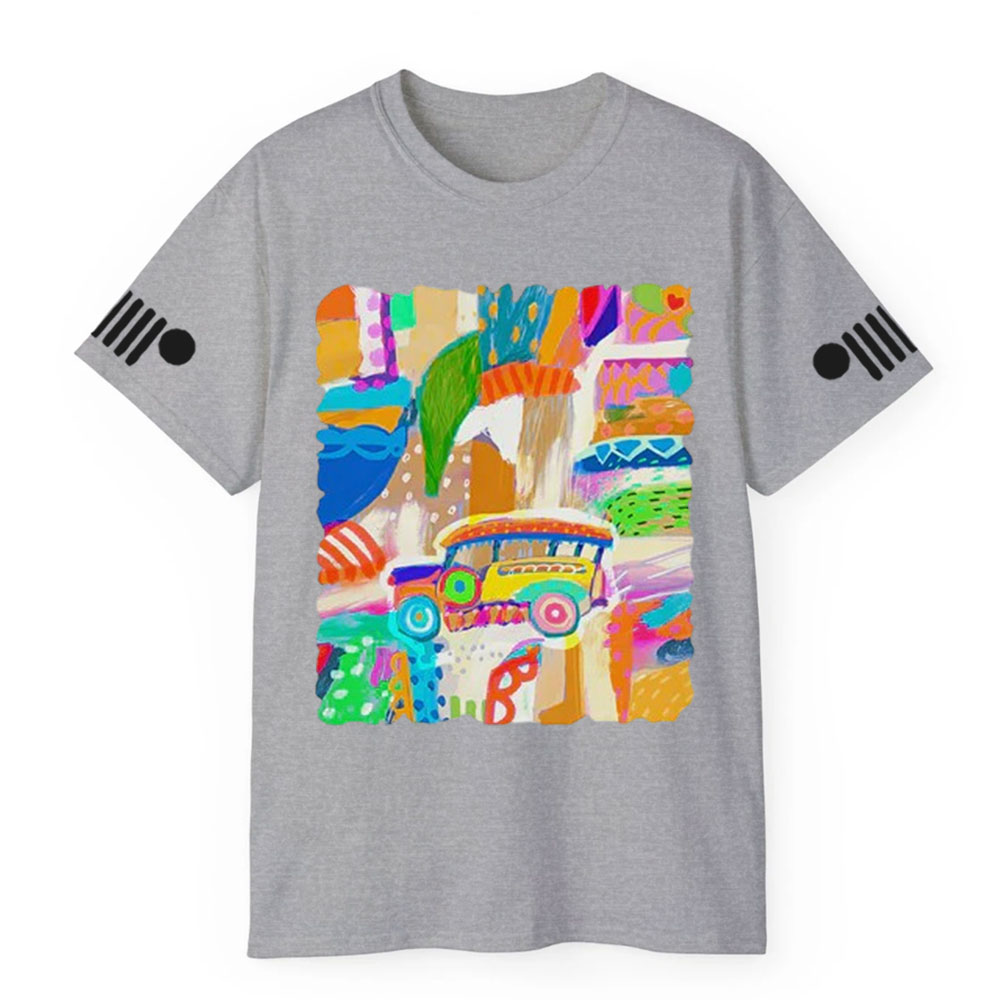 Abstract Jp Colorful T-Shirt