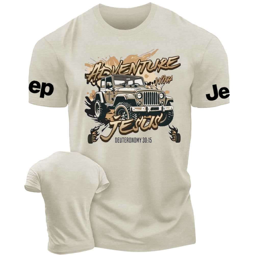 Adventure with Jesus Deut 30:15 Jp Lover T-Shirt