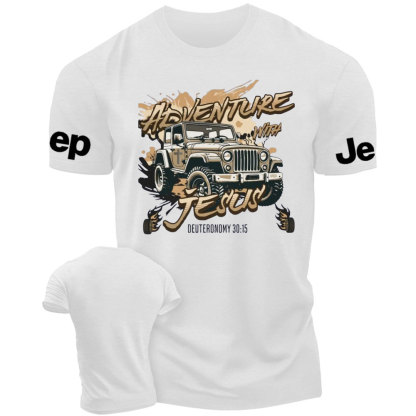 Adventure with Jesus Deut 30:15 Jp Lover T-Shirt
