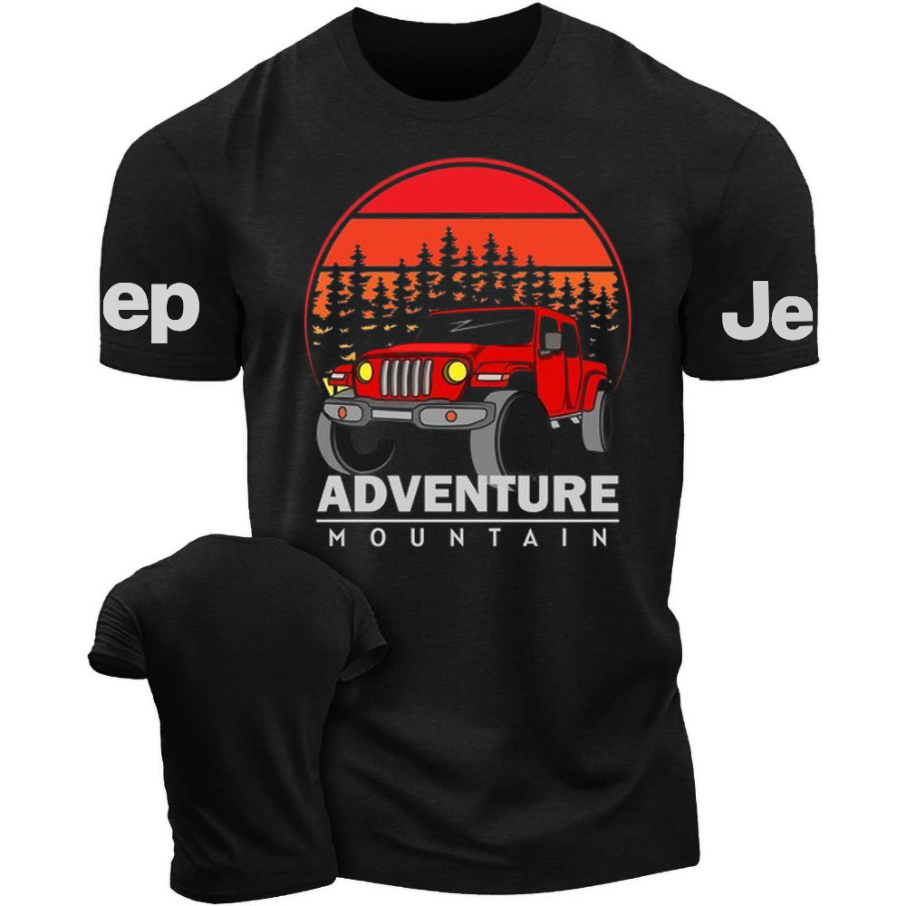Adventure Mountain Red Jp T-Shirt