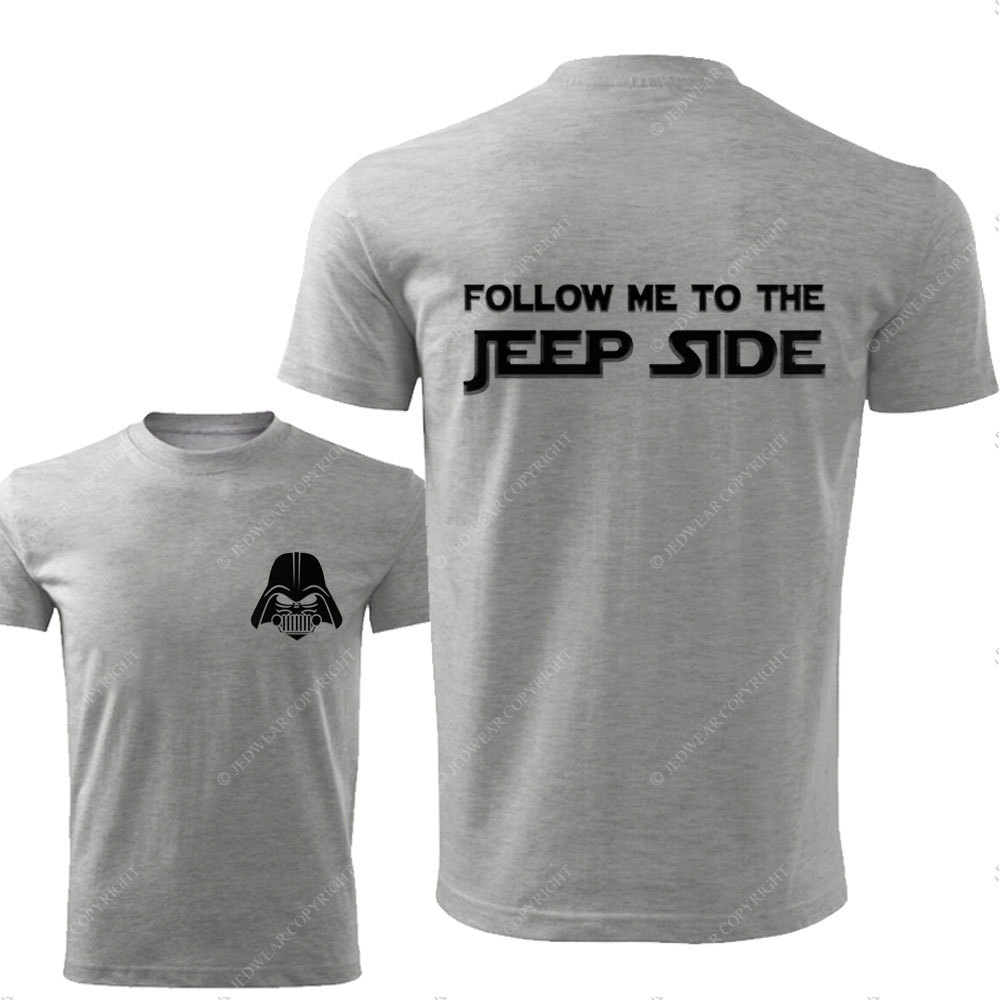 Follow Me to the Jp Side Double Printed T-Shirt