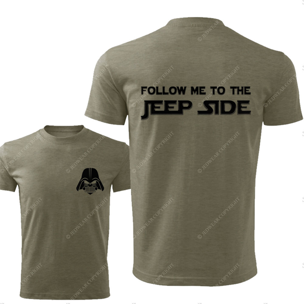 Follow Me to the Jp Side Double Printed T-Shirt