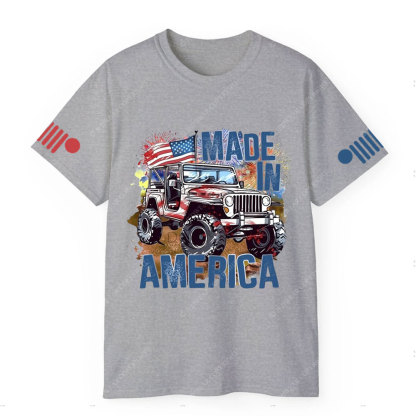 Made in America Jp Flag T-shirt