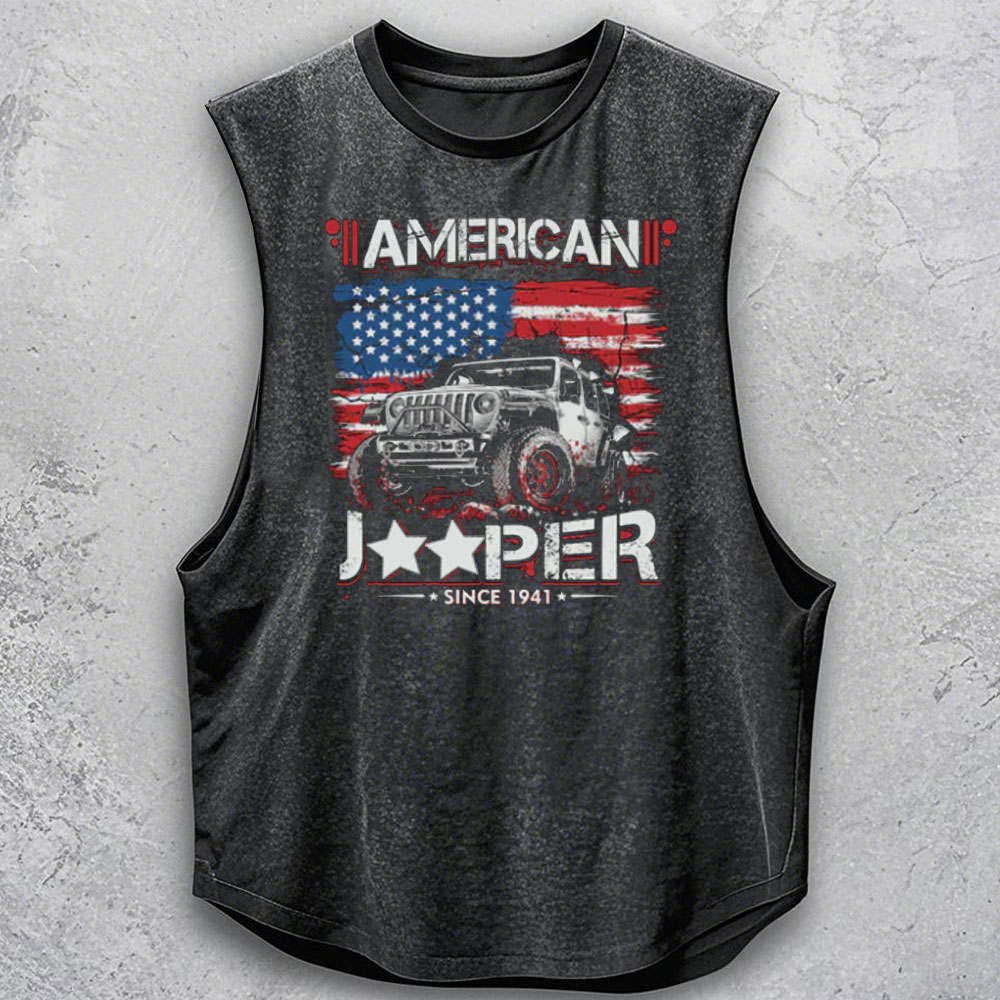 American Jper Since 1941 Grunge Jp Men's Tank