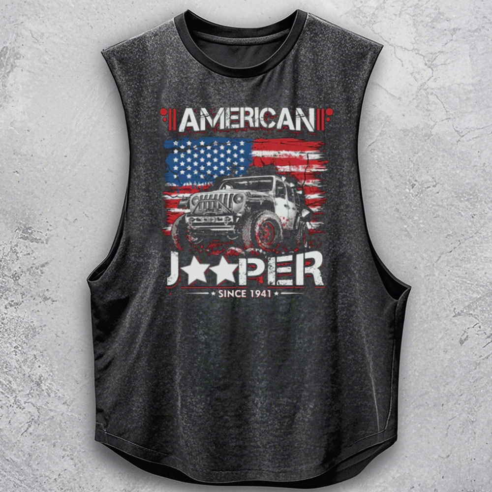 American Jper Since 1941 Grunge Jp Men's Tank