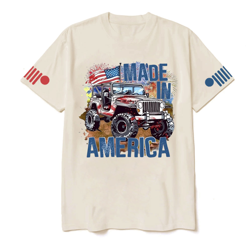 Made in America Jp Flag T-shirt