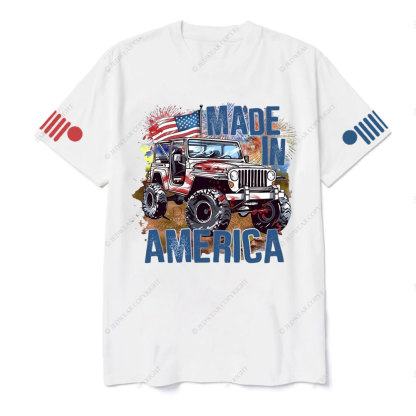 Made in America Jp Flag T-shirt