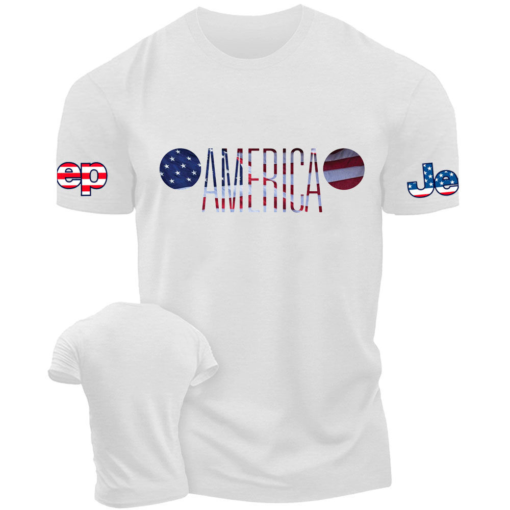 Jp Wrangler American Flag T-Shirt