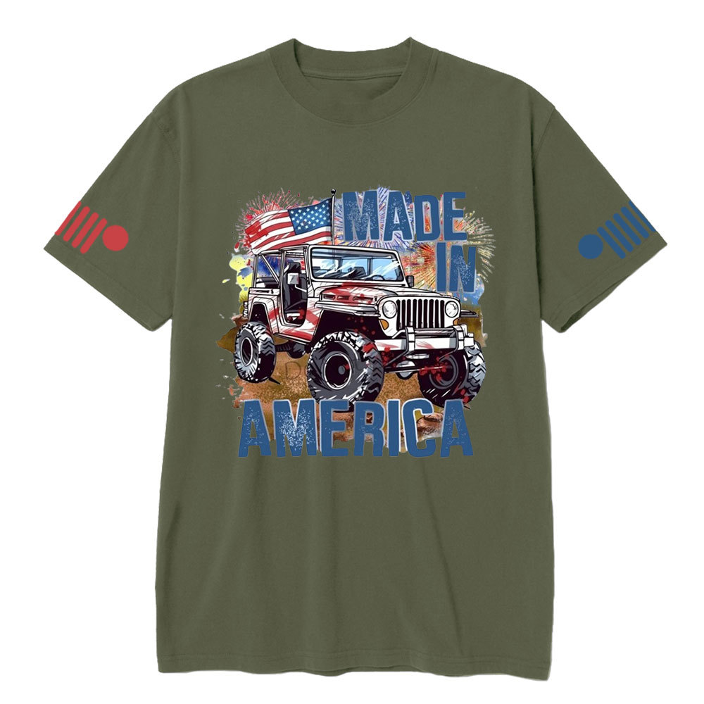 Made in America Jp Flag T-shirt