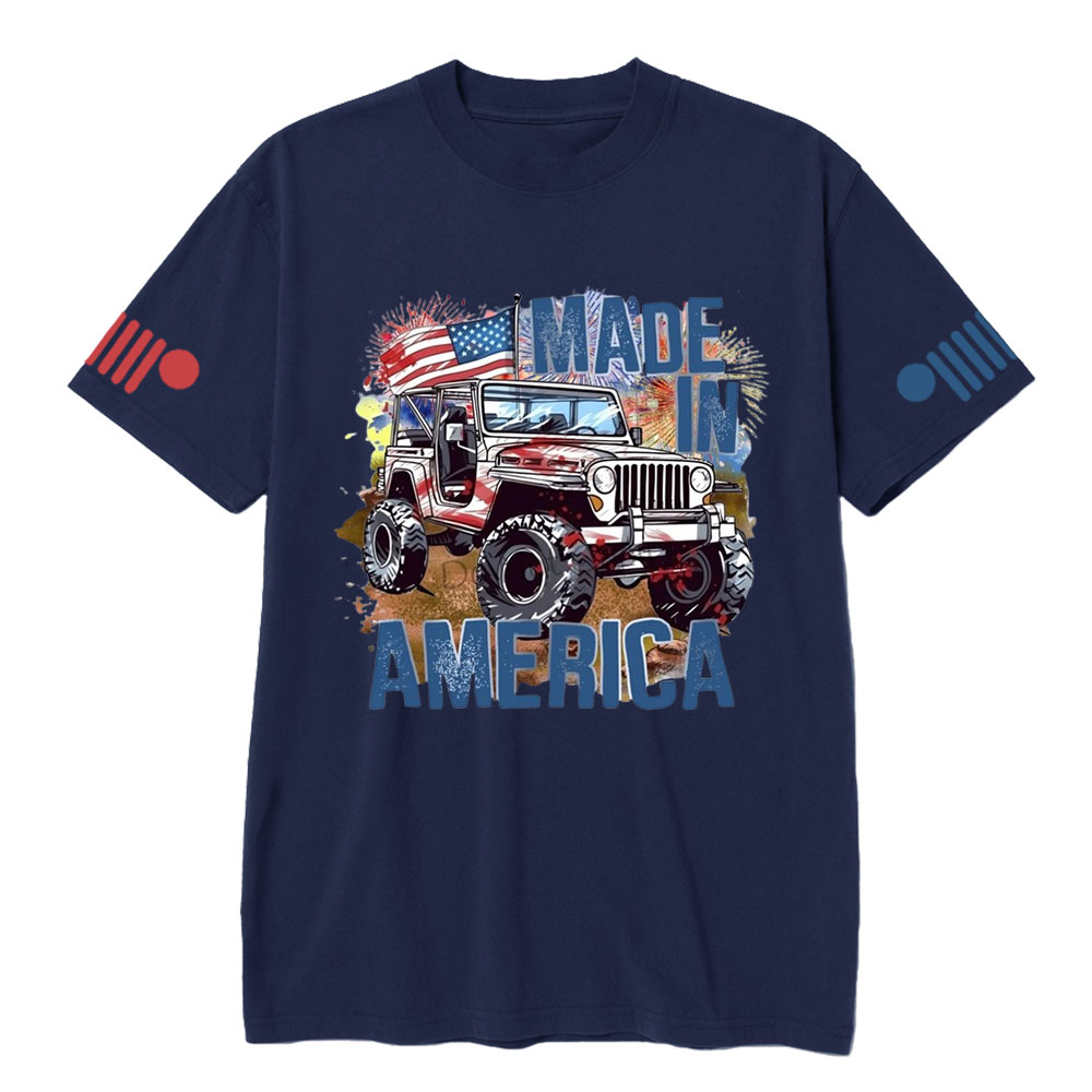 Made in America Jp Flag T-shirt