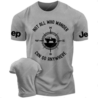 Not All That Wander Can Go Anywhere Jp T-Shirt