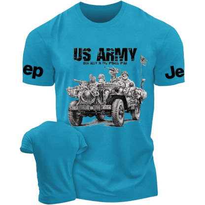 US Army Jp American Flag T-Shirt