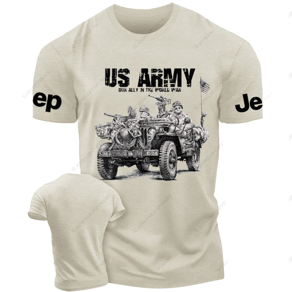 US Army Jp American Flag T-Shirt