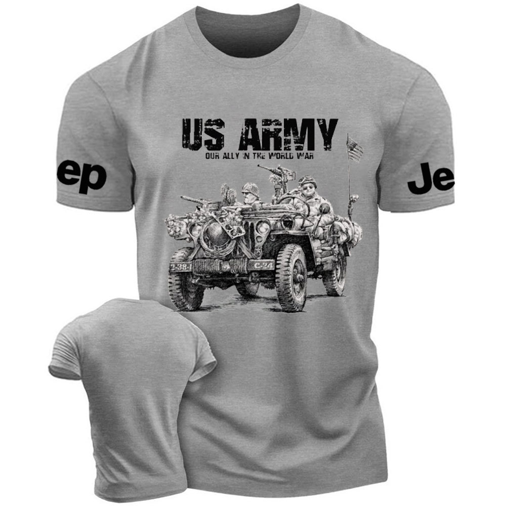 US Army Jp American Flag T-Shirt