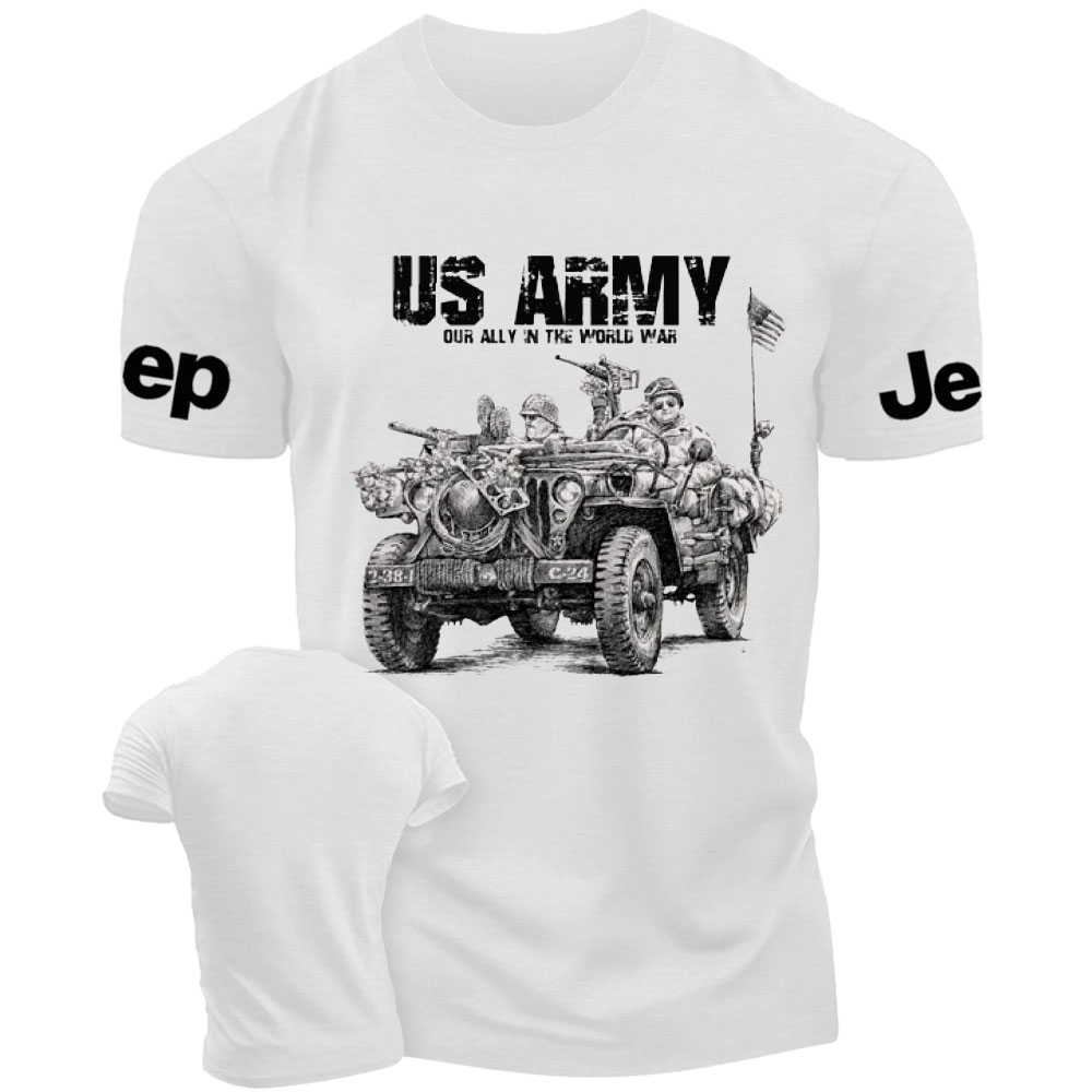 US Army Jp American Flag T-Shirt