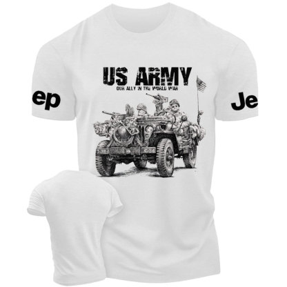 US Army Jp American Flag T-Shirt