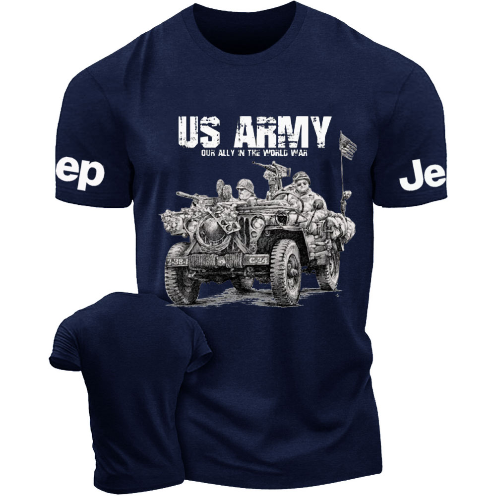 US Army Jp American Flag T-Shirt