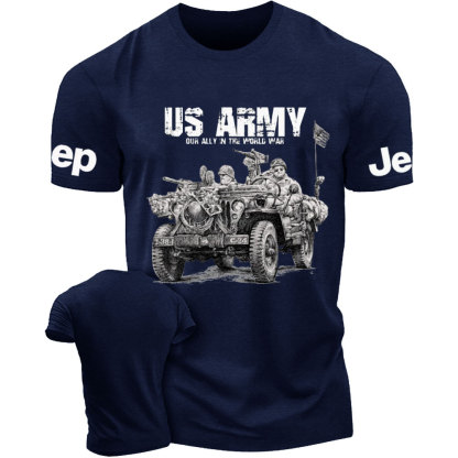 US Army Jp American Flag T-Shirt
