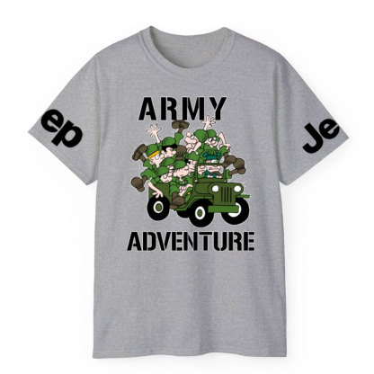 Funny Army Adventure Jp Lover T-Shirt