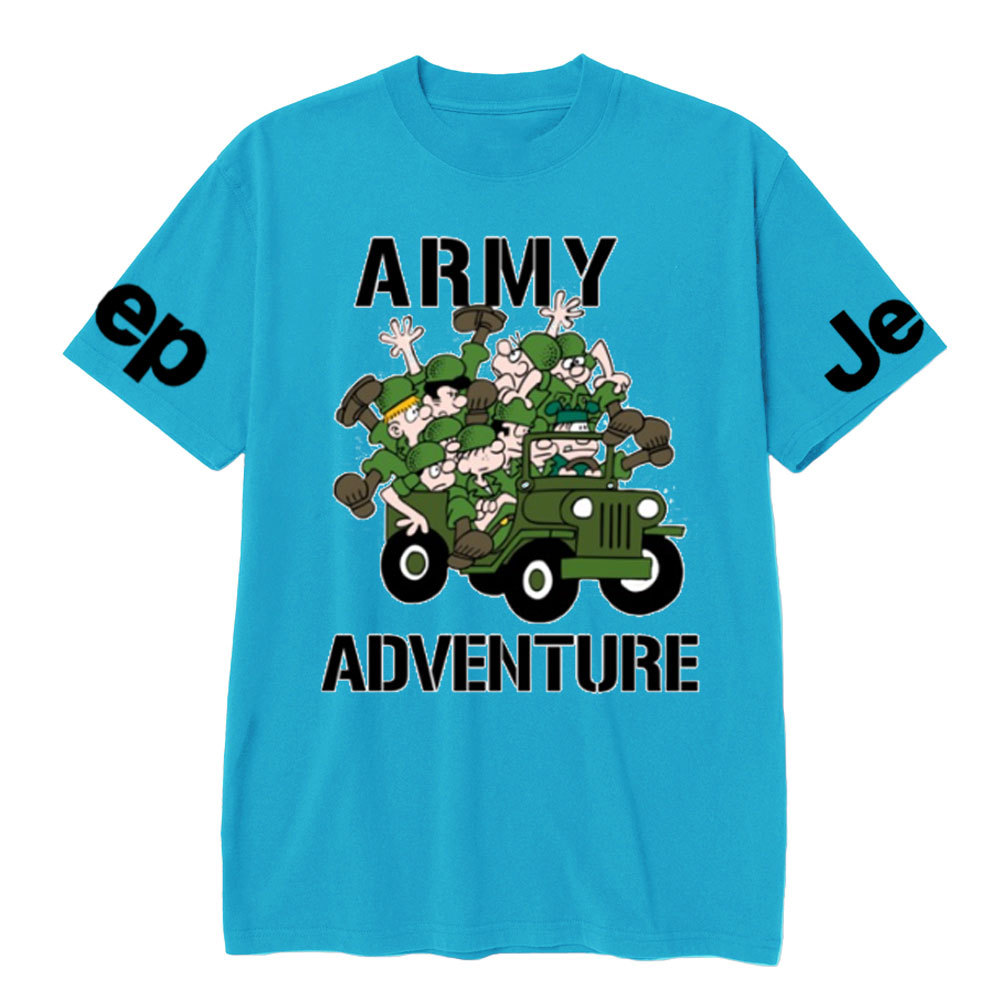 Funny Army Adventure Jp Lover T-Shirt