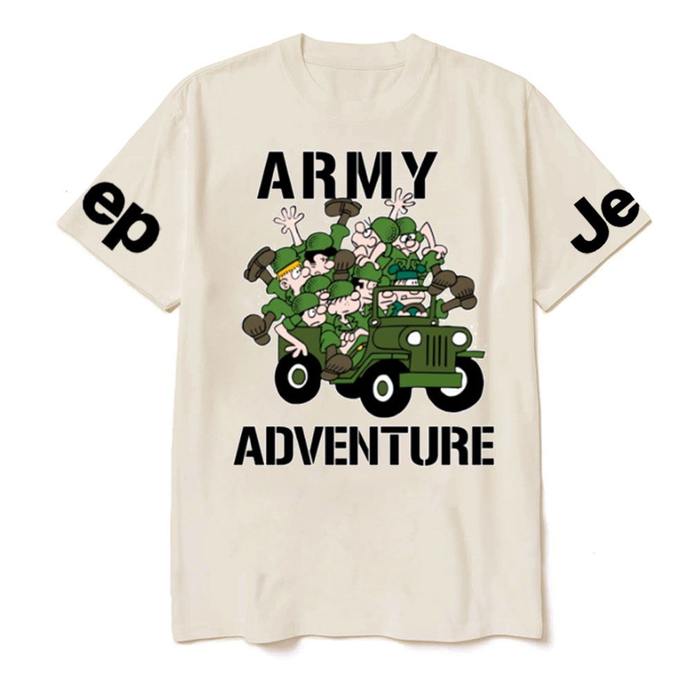 Funny Army Adventure Jp Lover T-Shirt