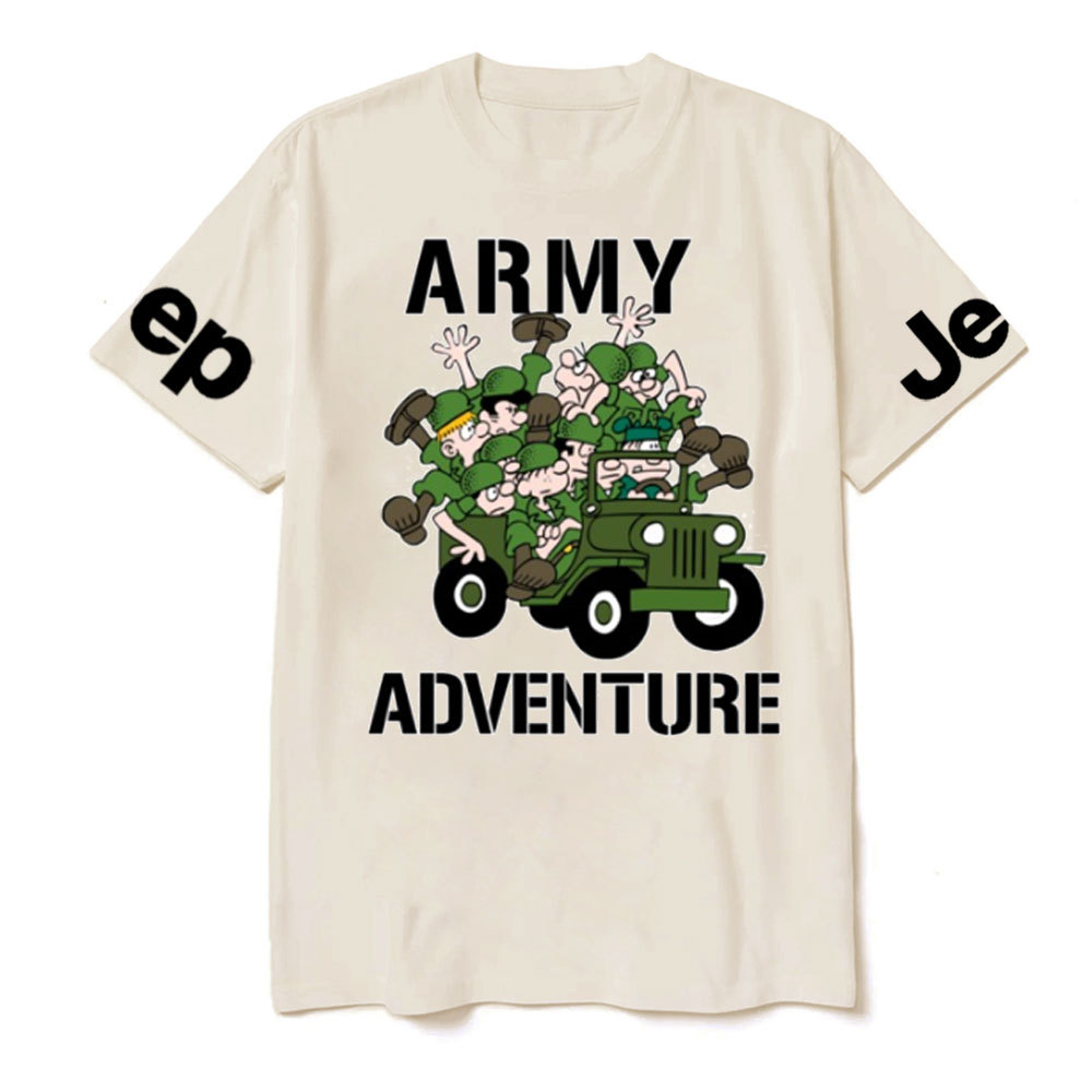 Funny Army Adventure Jp Lover T-Shirt