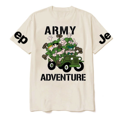 Funny Army Adventure Jp Lover T-Shirt