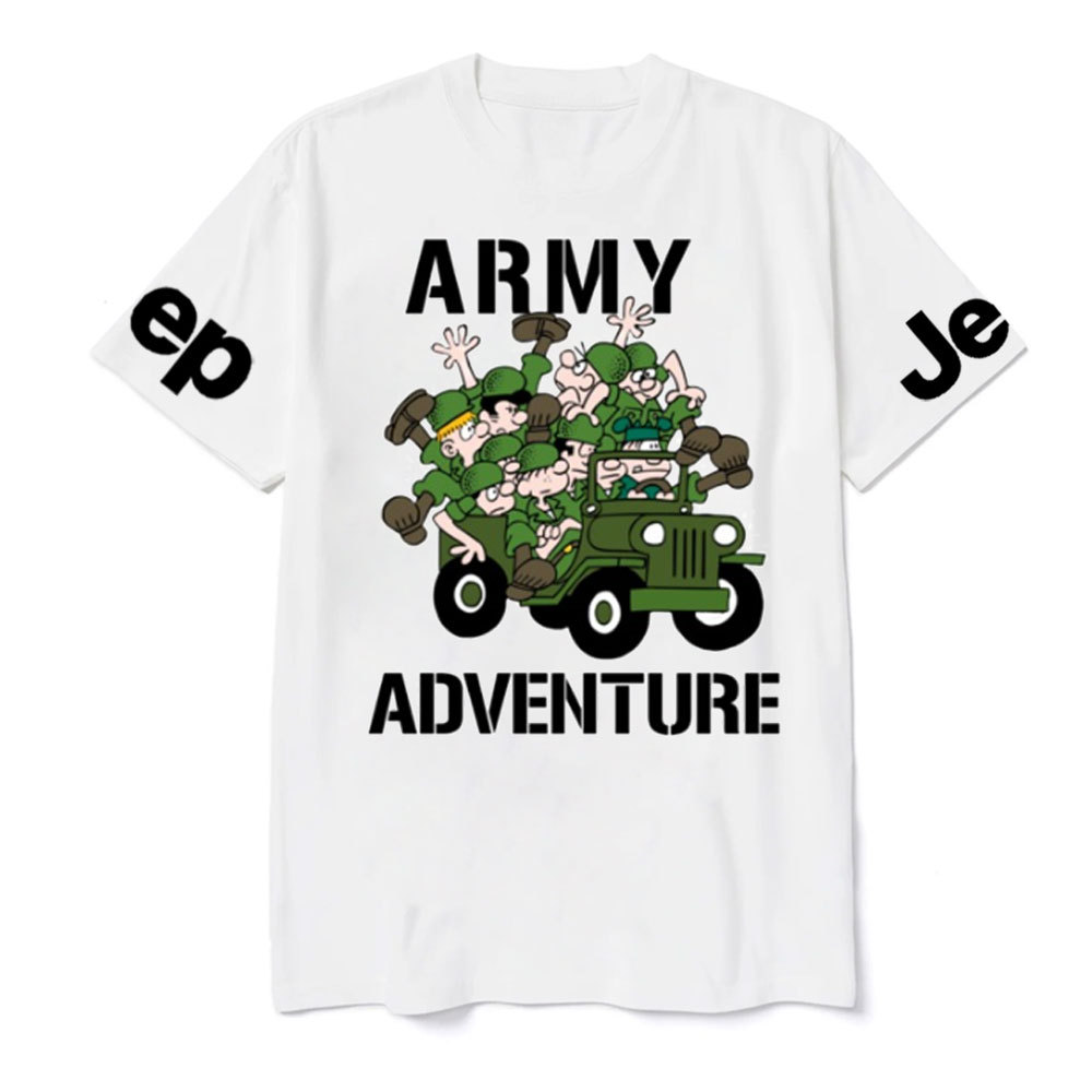 Funny Army Adventure Jp Lover T-Shirt