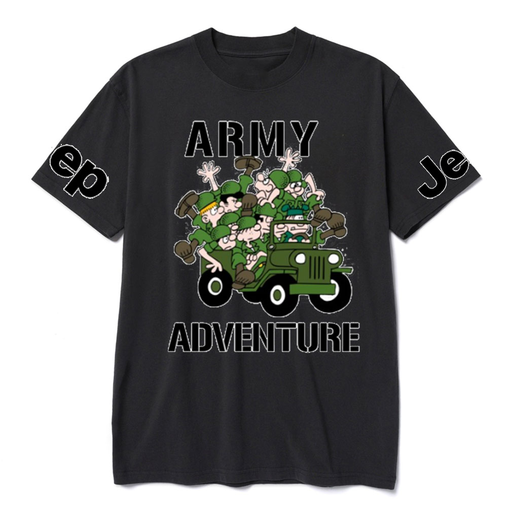 Funny Army Adventure Jp Lover T-Shirt