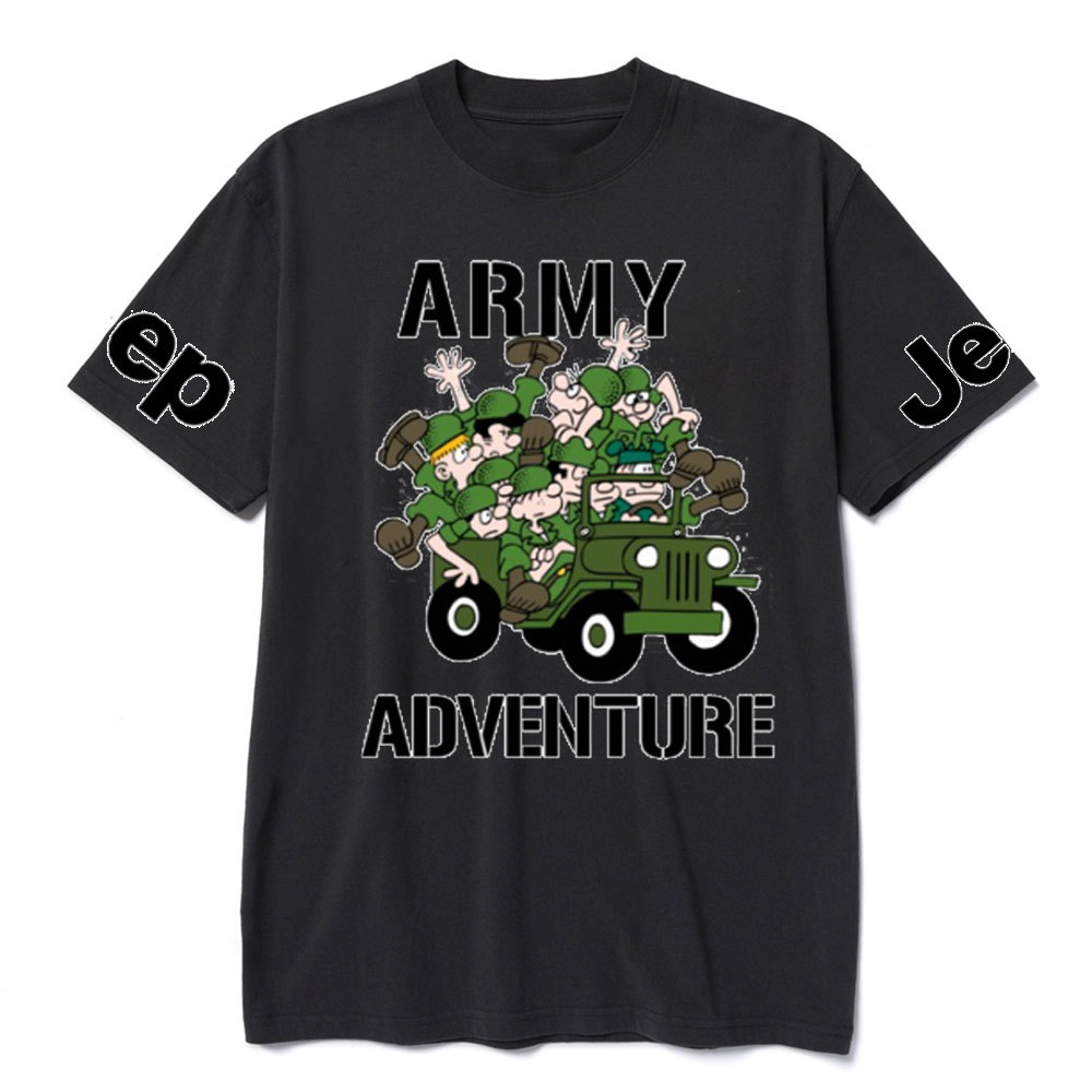 Funny Army Adventure Jp Lover T-Shirt