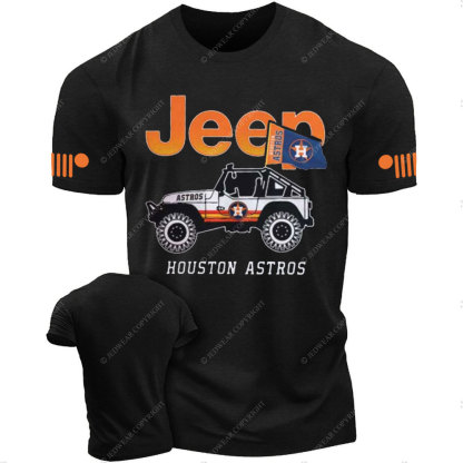 Jp Houston Astros Flag T-Shirt