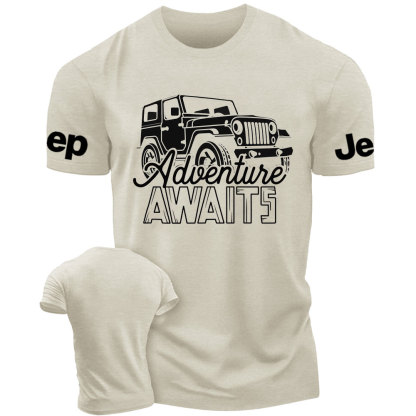 Adventure Awaits Off-Road Jp Outdoor 4x4 Enthusiast T-Shirt
