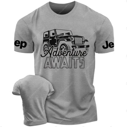 Adventure Awaits Off-Road Jp Outdoor 4x4 Enthusiast T-Shirt