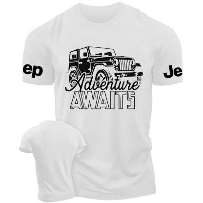 Adventure Awaits Off-Road Jp Outdoor 4x4 Enthusiast T-Shirt