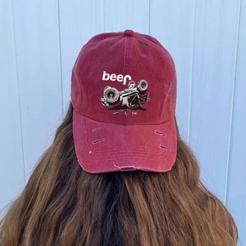 Funny Beer Overturn Jp Offroad Baseball Cap