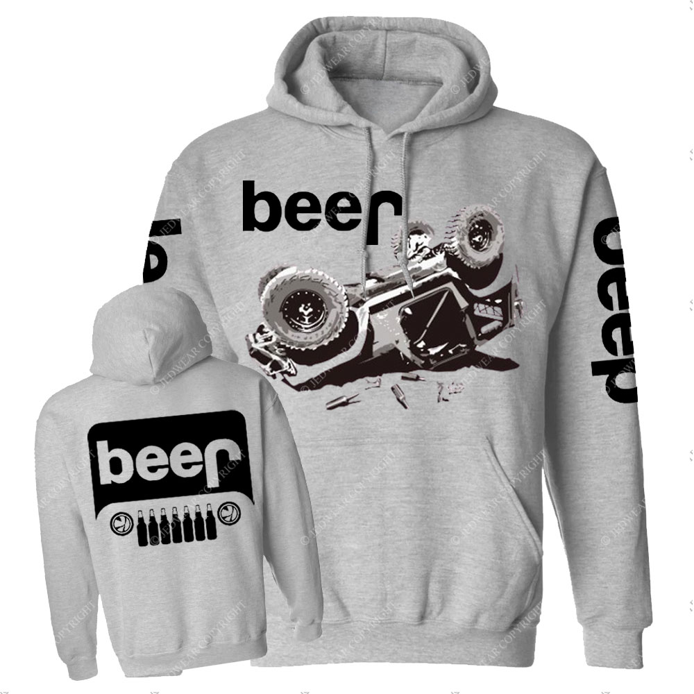 Funny Beer Overturn Jp Offroad Jp Grille Casual Hoodie