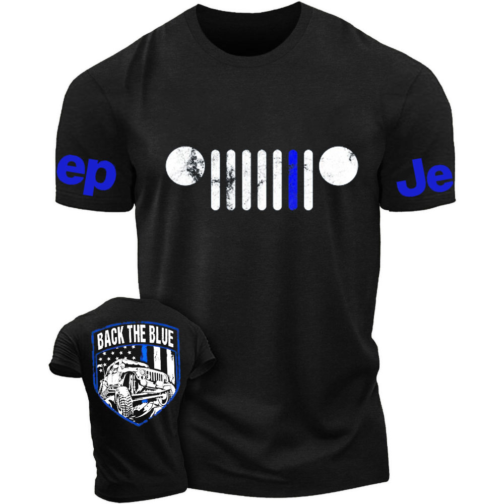 Jp Back The Blue For Jp Lovers T-Shirt