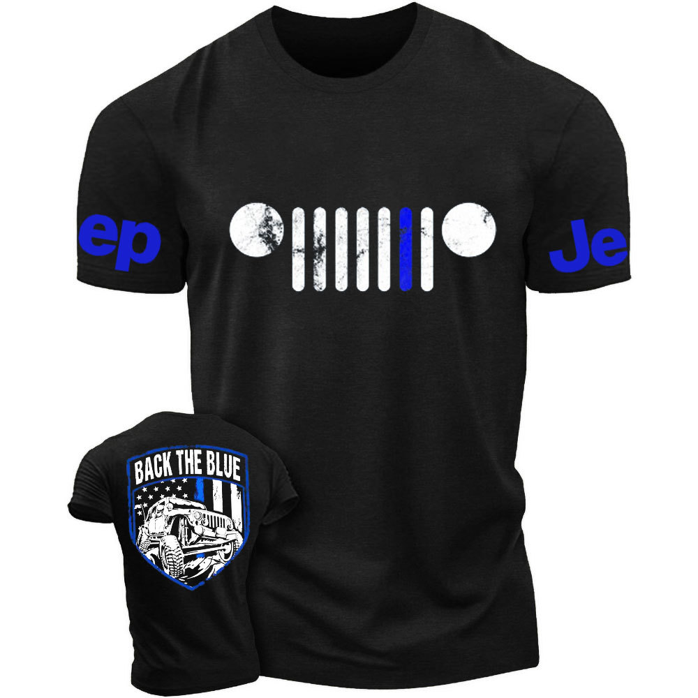 Jp Back The Blue For Jp Lovers T-Shirt