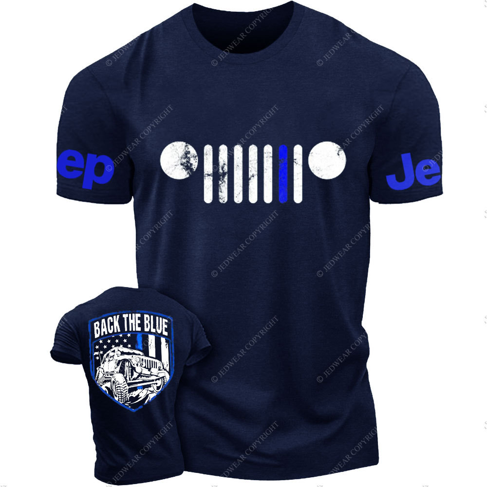 Jp Back The Blue For Jp Lovers T-Shirt