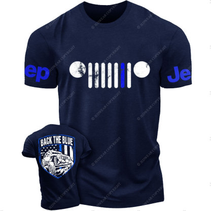 Jp Back The Blue For Jp Lovers T-Shirt
