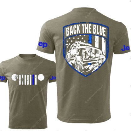 Jp Back The Blue For Jp Lovers T-Shirt