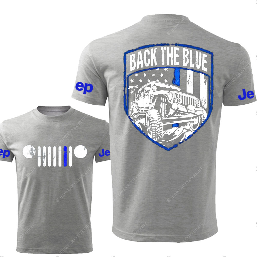 Jp Back The Blue For Jp Lovers T-Shirt