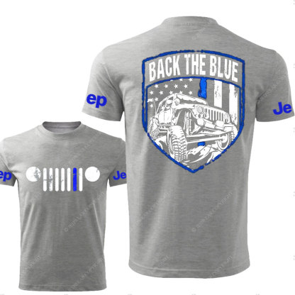 Jp Back The Blue For Jp Lovers T-Shirt
