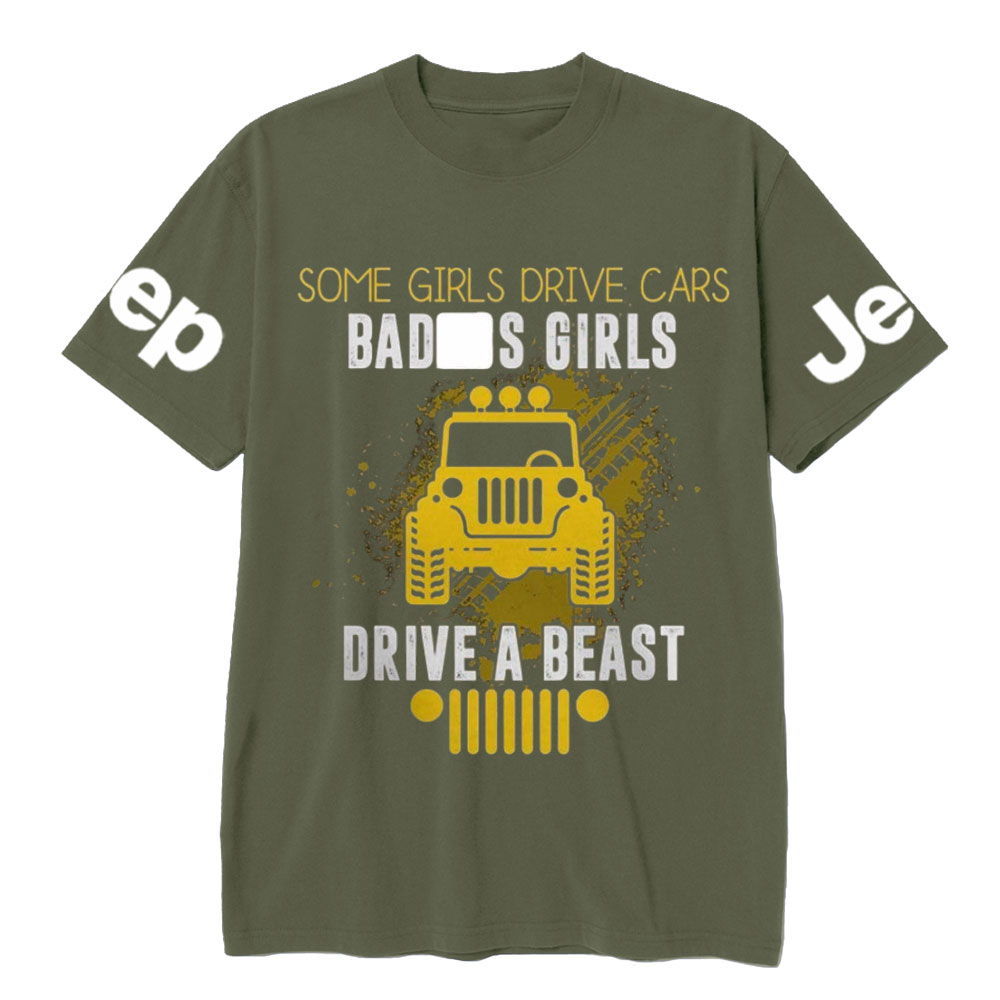 Bad Girls Drive A Beast Jp T-Shirt