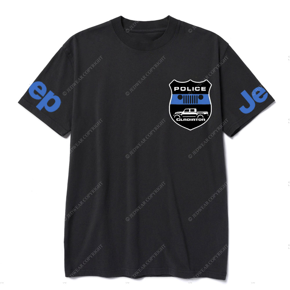 Jp Gladiator Police Badge T-Shirt