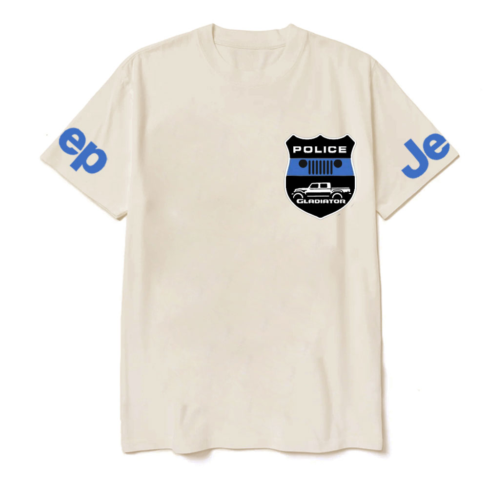 Jp Gladiator Police Badge T-Shirt