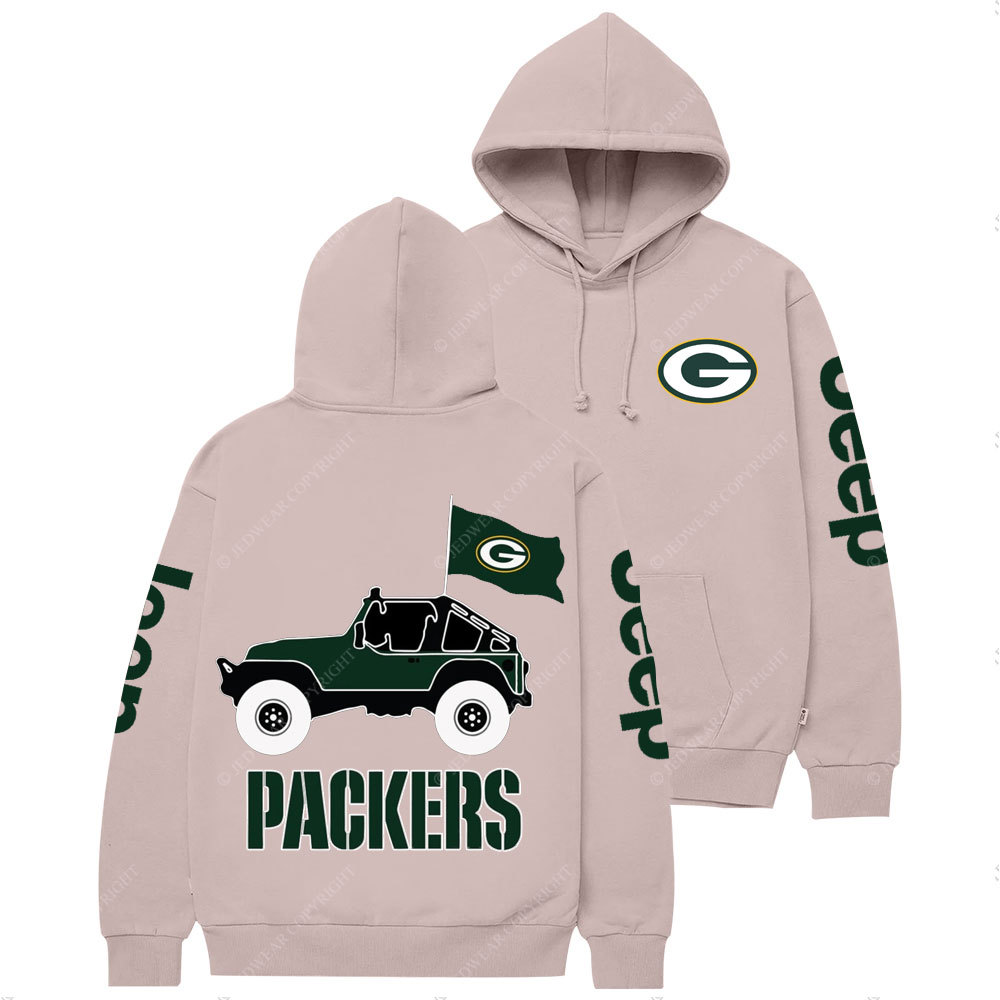 Green Bay Packers Football Jp Casual Hoodie